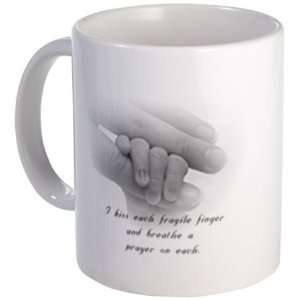  BABY HAND and a Prayer on an 11oz Ceramic Coffee Cup Mug 
