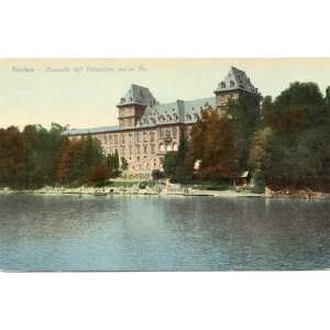   Vintage Postcard Castello del Valentino Torino Italy 