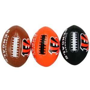  NFL Cincinnati Bengals Softee 3 Ball Set: Sports 