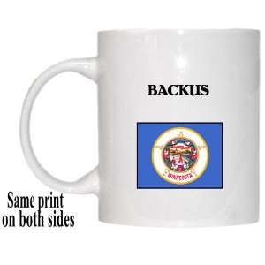  US State Flag   BACKUS, Minnesota (MN) Mug: Everything 