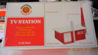 BACHMANN TV STATION #1964 O SCALE NEW FACTORY SEALED  