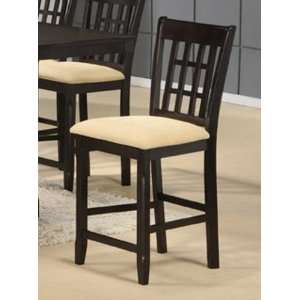   Counter Height Barstool in Cappuccino (Set of Two)