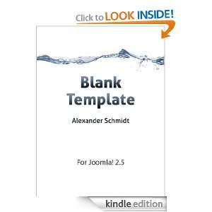 Blank Template for Joomla 2.5 Alexander Schmidt, Stefan Bienfeld 