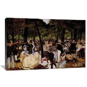  Music in Tuilerie Garden   Gallery Wrapped Canvas   Museum 