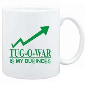 Mug White  Tug O War  IS MY BUSINESS  Sports:  Sports 