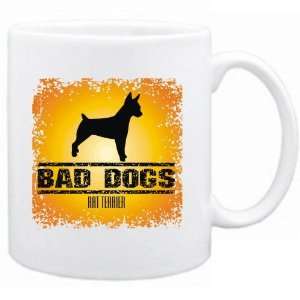  New  Bad Dogs Rat Terrier  Mug Dog: Home & Kitchen