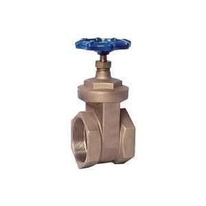  1 1/4 gate valve brass: Home Improvement