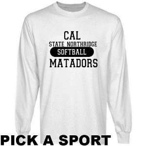  CSN Matadors Shirts : Cal State Northridge Matadors White 