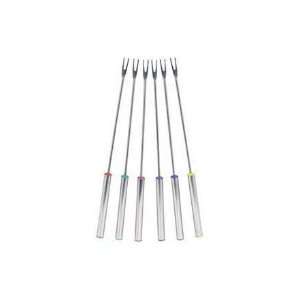 Trudeau Stainless Steel Fondue Forks, Set of 6  Kitchen 