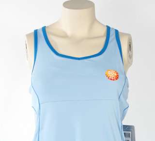 Asics Hydrology Blue Racer Back Tank Womans Small S NWT  