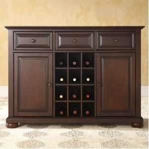  Alexandria Buffet Server / Sideboard Cabinet with Wine 