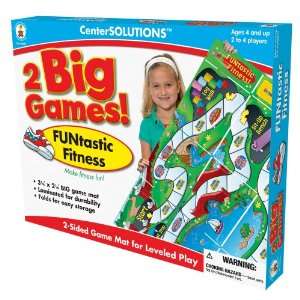    Dellosa Publishing Two Big Games FUNtastic Fitness Toys & Games