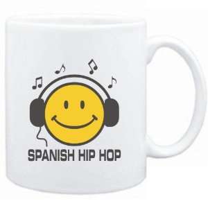  Mug White  Spanish Hip Hop   Smiley Music Sports 