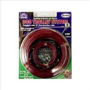  100ft Trolley With 700lb Cable: Pet Supplies