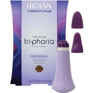 Trojan vibrating tri phoria intimate massager