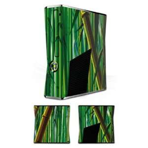 Design Skins for Microsoft Xbox 360 Slim   bamboo & butterflies Design 