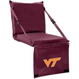  Virginia Tech Hokies NCAA Tri Fold Seat: Sports & Outdoors