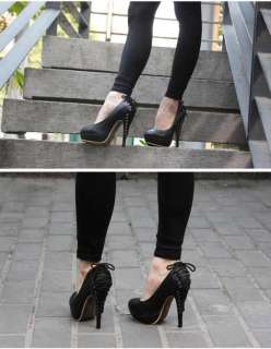 Hot Lady Platform Pump Womens Stiletto High Heels Shoes  