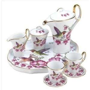  Humming Bird Colonial Victorian Tea Time Set Fits 18 