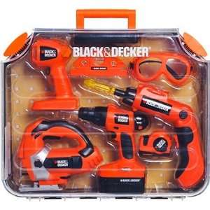  Black & Decker Junior Deluxe Power Tool Case: Toys & Games