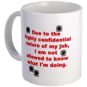  Confidential Job Internet Mug by  Kitchen 