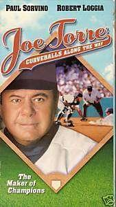 Joe Torre Curveballs Along The Way (VHS) Paul Sorvino  