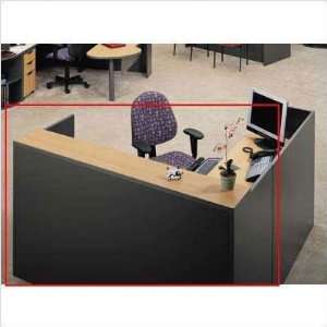   URC BBF3072 Unity Series 3 Drawer Full Pedestal Reception Center Desk