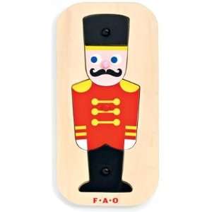  Toy Soldier Wooden Puzzle by FAO Schwarz: Toys & Games