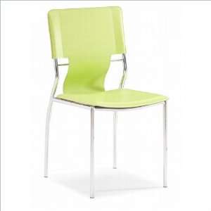  Zuo Trafico Side Chair in Green Furniture & Decor