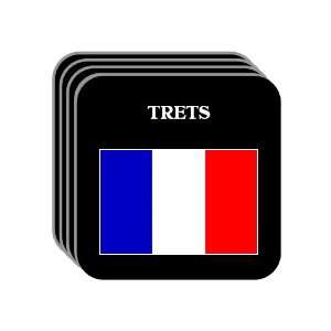  France   TRETS Set of 4 Mini Mousepad Coasters 