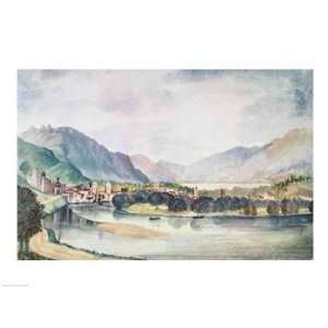  View of Trente, 1494   Poster by Albrecht Durer (24x18 