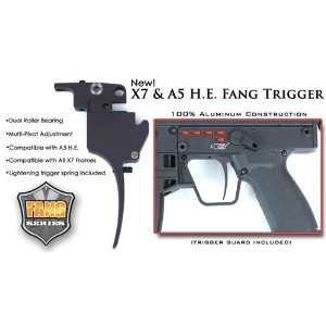    TechT Tippmann X7 & A5 H.E. Fang Trigger   Black