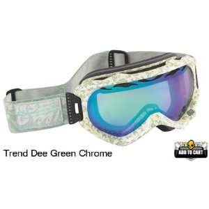  Scott Alibi Trend Dee Goggles Green Chrome Sports 