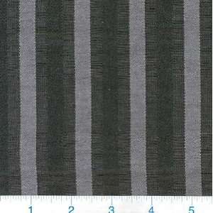  58 Wide Jacquard Stripes Black Fabric By The Yard: Arts 