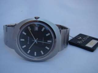 NOS MINT CONDITION NEVER WORN   BULOVA AUTOMATIC WATCH  