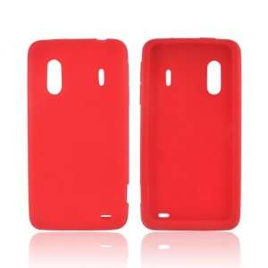   EVO Design 4G Red Protective Rubber Anti Slip Skin Silicone Case Cover