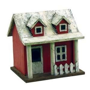  Barnstorm Picket Fence Cottage Birdhouse: Pet Supplies