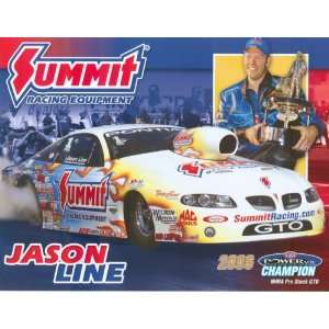    2007 Jason Line Summit NHRA drag racing postcard: Everything Else