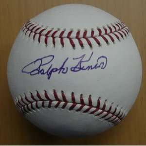  Ralph Kiner Signed Baseball   Official: Sports & Outdoors
