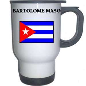  Cuba   BARTOLOME MASO White Stainless Steel Mug 