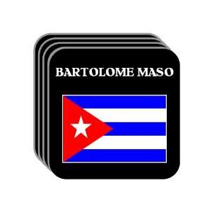  Cuba   BARTOLOME MASO Set of 4 Mini Mousepad Coasters 