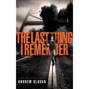   Thing I Remember (The Homelanders) [Paperback] Andrew Klavan Books