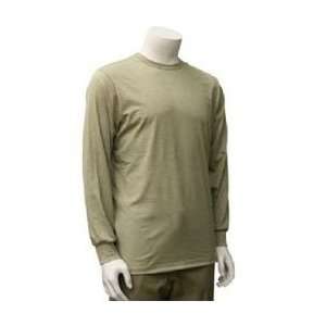  Base Layer Khaki Performance Wear Long Sleeve T Shirt, 2XL 