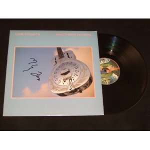 Mark Knopfler Dire Straits Brothers in Arms   Hand Signed Autographed 