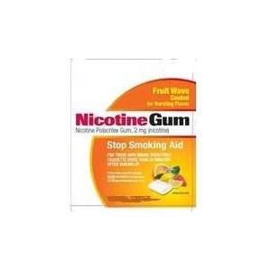   Aid Nicotine Gum, Fruit Wave Flavor, 4 Mg. 100 Pieces 