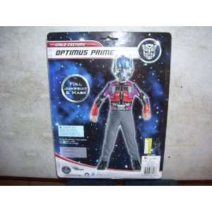 Trans Formers Optimus Prime Dark of the Moon 2 piece Child Costume