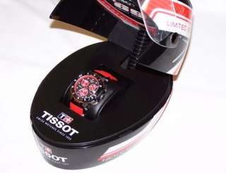Tissot Watch T RACE 2011 Nicky Hayden Limited w/ Helmet T0484172705102 