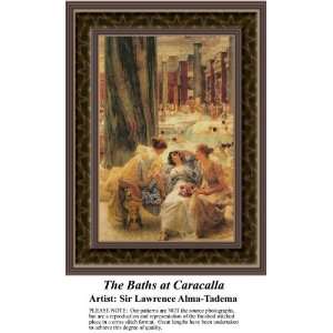  The Baths of Caracalla, Cross Stitch Pattern PDF Download 