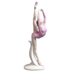   Ballerina Figurine Grand Battement En Arriere