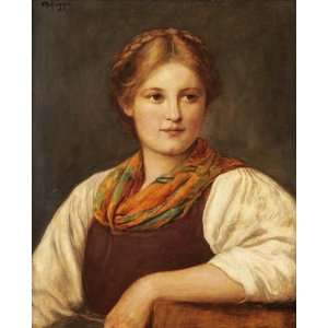  A Bavarian Peasant Girl